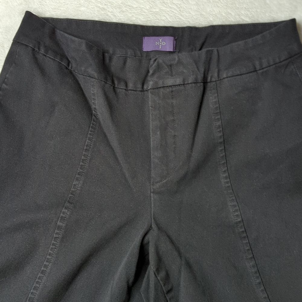 NYDJ Black Ankle Pants with Lift Tuck technology Size 8